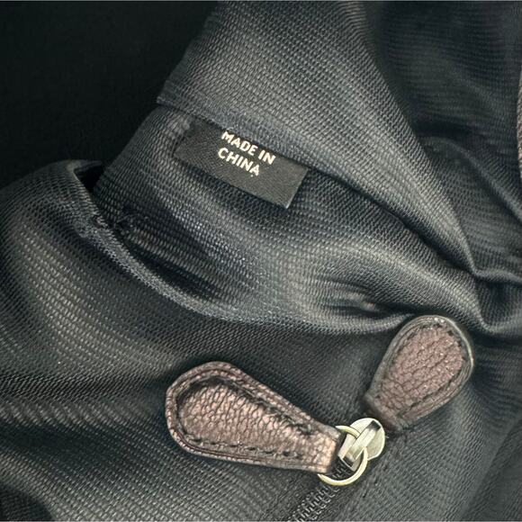 COACH Rhyder Leather Satchel Tote Bag Metallic Two-Tone Bronze Carryall 33739 - Picture 13 of 15